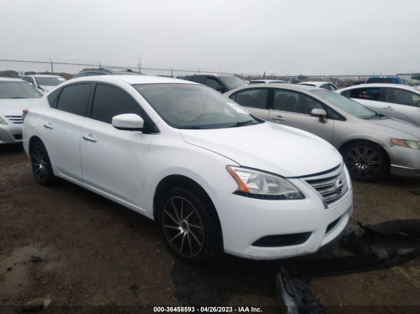 2015 NISSAN SENTRA S - 3N1AB7AP3FY243936