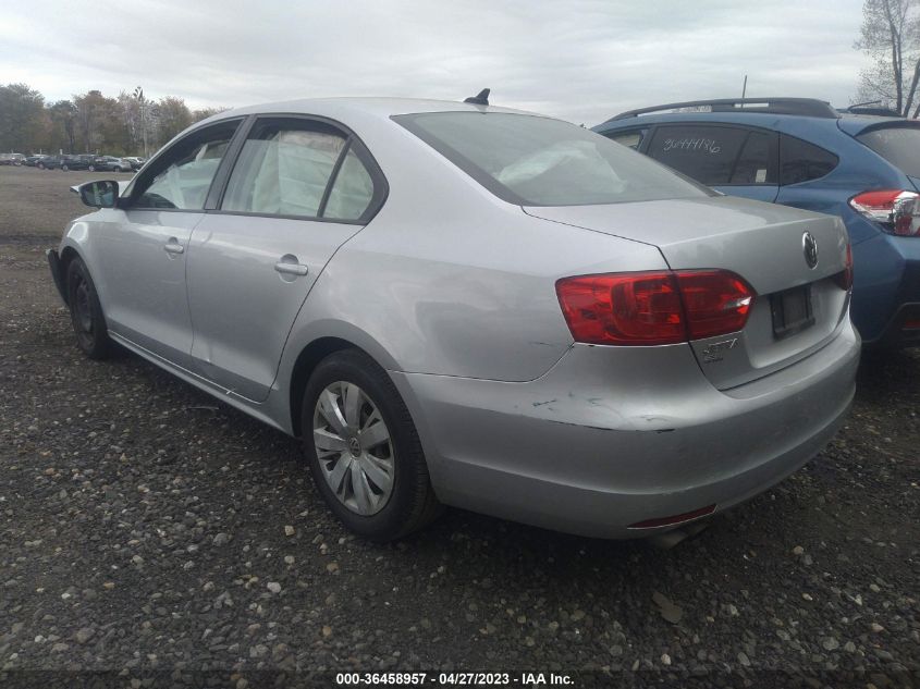 2014 VOLKSWAGEN JETTA SEDAN SE - 3VWD17AJ6EM270883