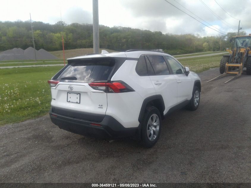 2021 TOYOTA RAV4 LE - 2T3G1RFV0MC198858