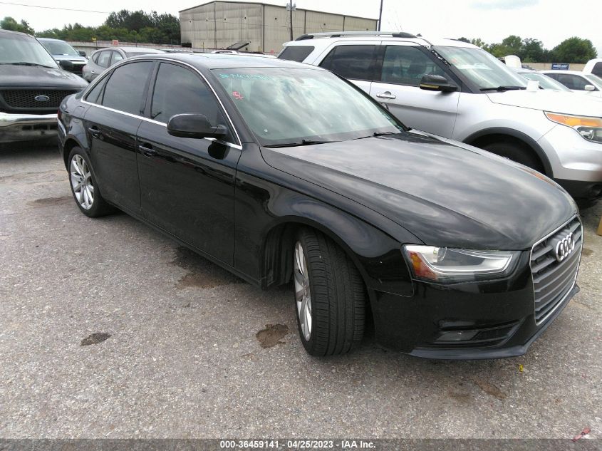 2013 AUDI A4 PREMIUM PLUS - WAUEFAFL7DA181025