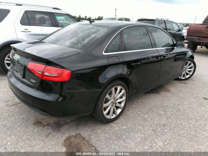 2013 AUDI A4 PREMIUM PLUS - WAUEFAFL7DA181025