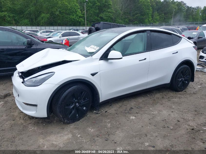 2023 TESLA MODEL Y LONG RANGE - 7SAYGAEE3PF646916