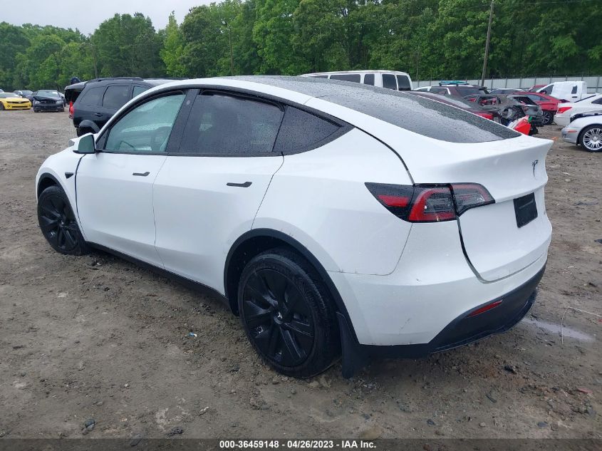 2023 TESLA MODEL Y LONG RANGE - 7SAYGAEE3PF646916
