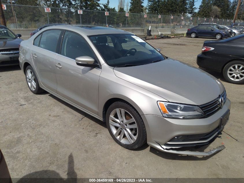 2015 VOLKSWAGEN JETTA SEDAN 1.8T SEL - 3VWL07AJ6FM233607