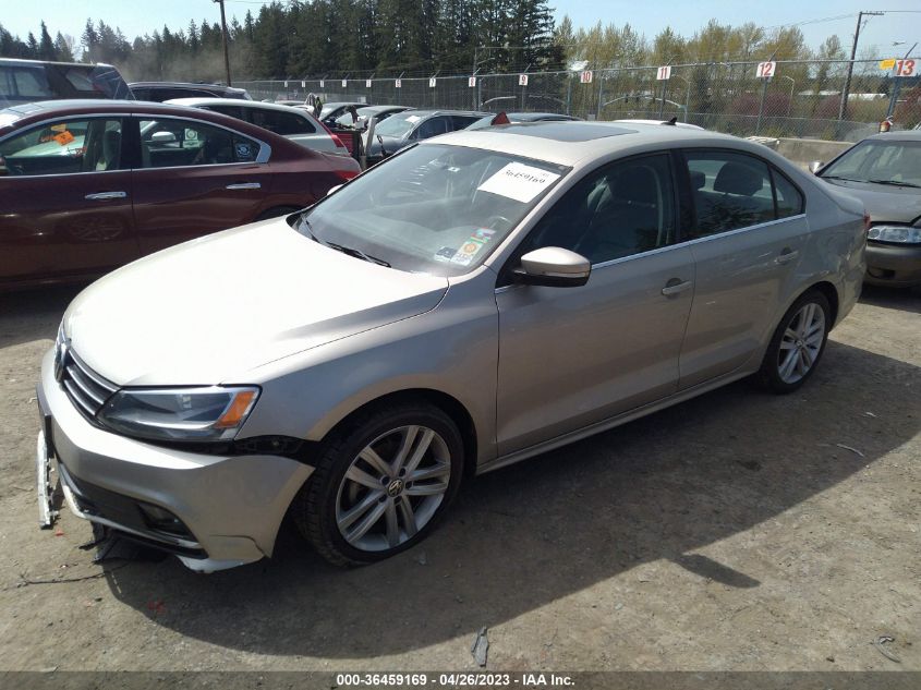 2015 VOLKSWAGEN JETTA SEDAN 1.8T SEL - 3VWL07AJ6FM233607