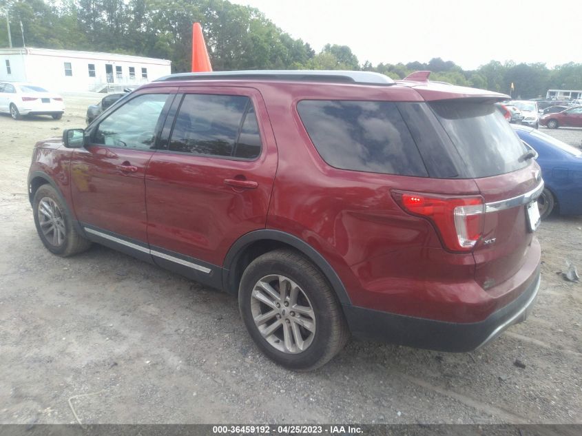 2017 FORD EXPLORER XLT - 1FM5K7D8XHGA91740