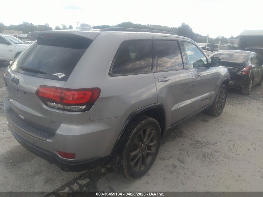 2016 JEEP GRAND CHEROKEE LIMITED 75TH ANNIVERSARY - 1C4RJFBG6GC434644
