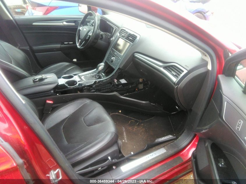 2013 FORD FUSION TITANIUM HYBRID - 3FA6P0RU6DR355987