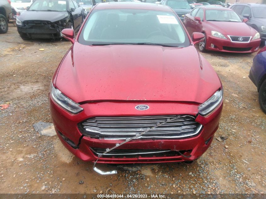 2013 FORD FUSION TITANIUM HYBRID - 3FA6P0RU6DR355987