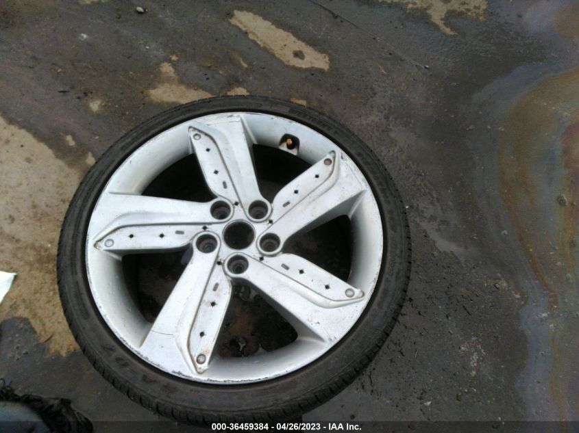 2013 HYUNDAI VELOSTER TURBO W/BLACK INT - KMHTC6AE1DU116125