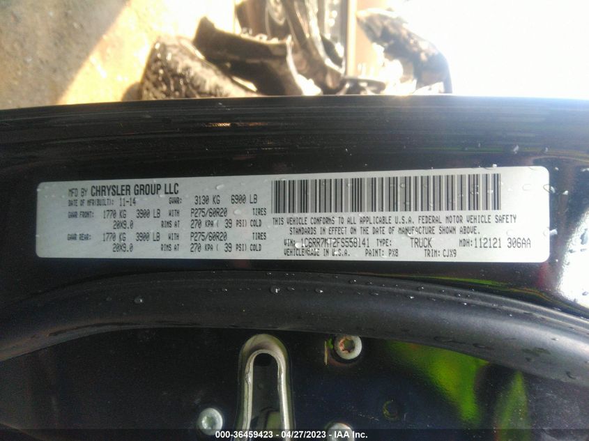 2015 RAM 1500 SPORT - 1C6RR7MT2FS558141