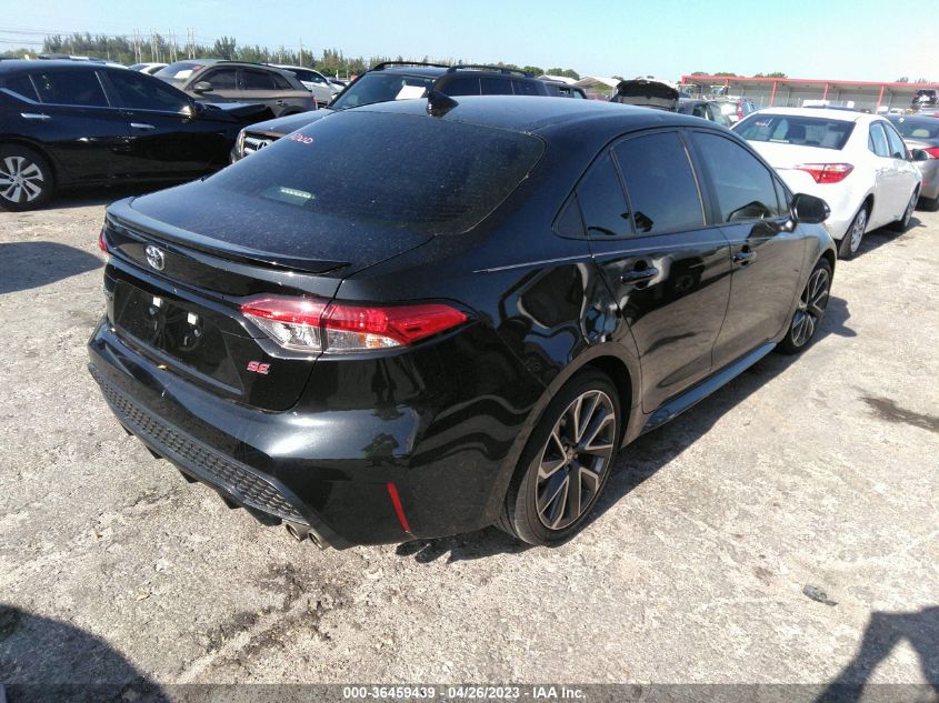 2020 TOYOTA COROLLA SE/NIGHTSHADE - 5YFS4RCE5LP052629