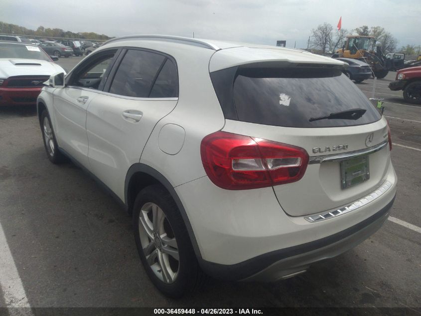 VIN WDCTG4GB6FJ082580 2015 MERCEDES-BENZ GLA-CLASS no.3