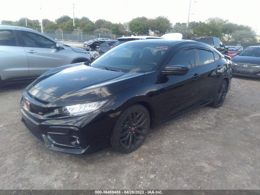 2020 HONDA CIVIC SI SEDAN 2HGFC1E51LH706388