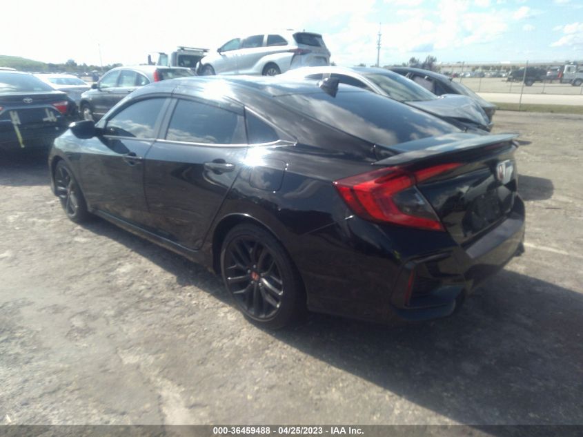 2020 HONDA CIVIC SI SEDAN 2HGFC1E51LH706388