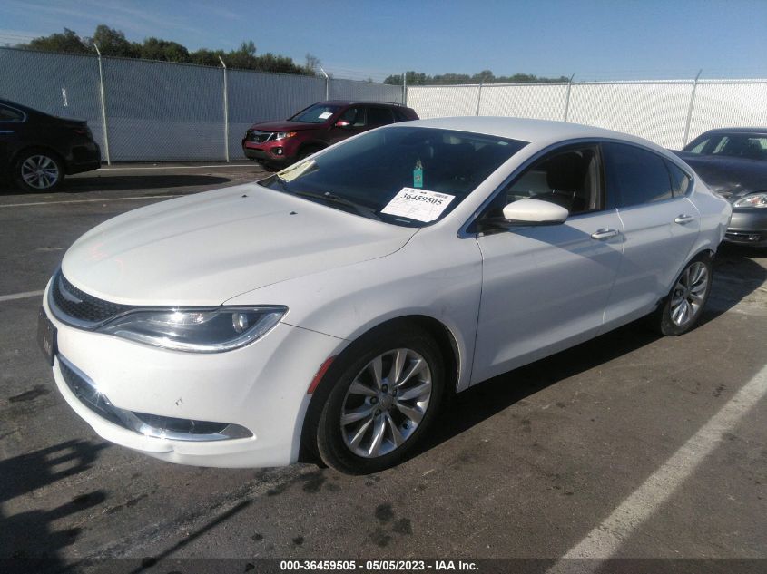 2016 CHRYSLER 200 C - 1C3CCCCB2GN107801