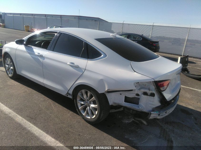2016 CHRYSLER 200 C - 1C3CCCCB2GN107801