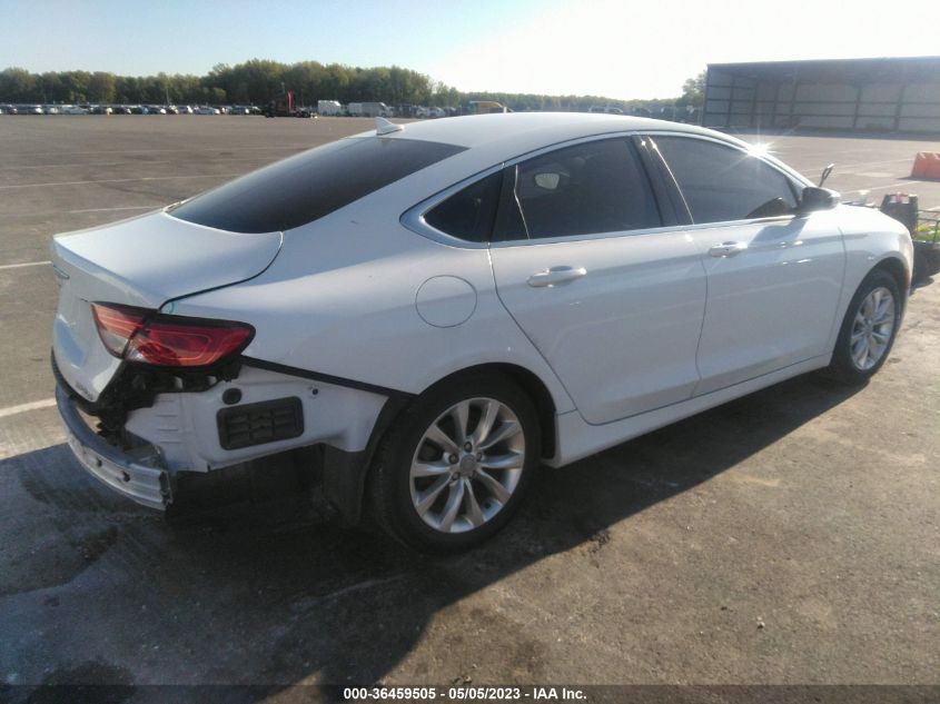 2016 CHRYSLER 200 C - 1C3CCCCB2GN107801