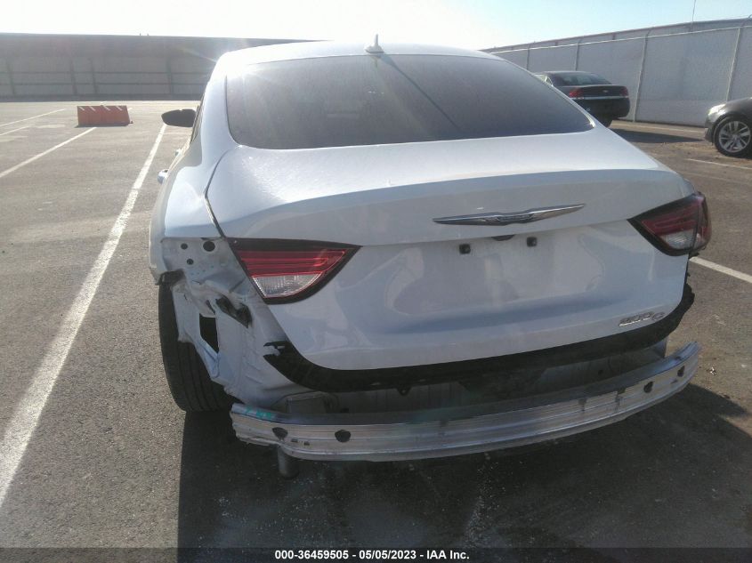 2016 CHRYSLER 200 C - 1C3CCCCB2GN107801