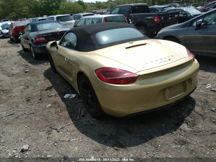2014 PORSCHE BOXSTER WP0CA2A80EK120693