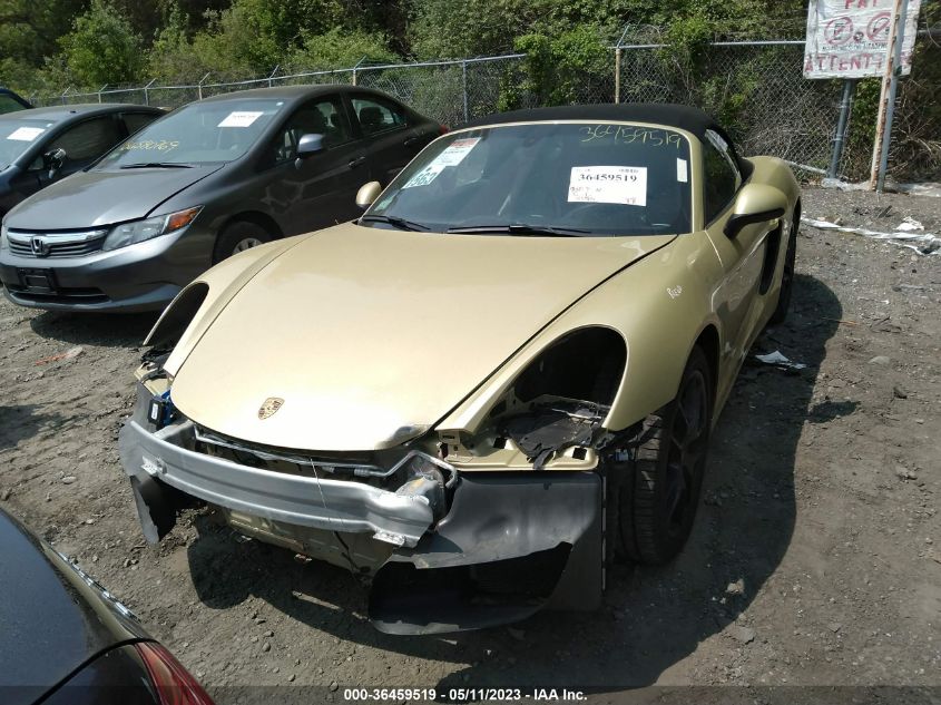 2014 PORSCHE BOXSTER WP0CA2A80EK120693