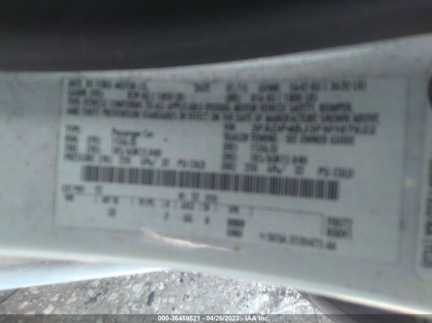 2015 FORD FIESTA SE - 3FADP4BJ3FM167622