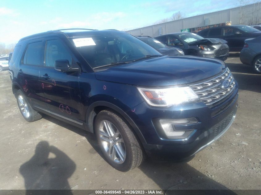 2017 FORD EXPLORER XLT - 1FM5K8D83HGB89983