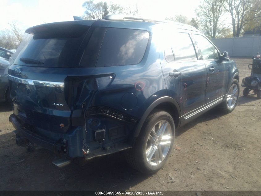 2017 FORD EXPLORER XLT - 1FM5K8D83HGB89983