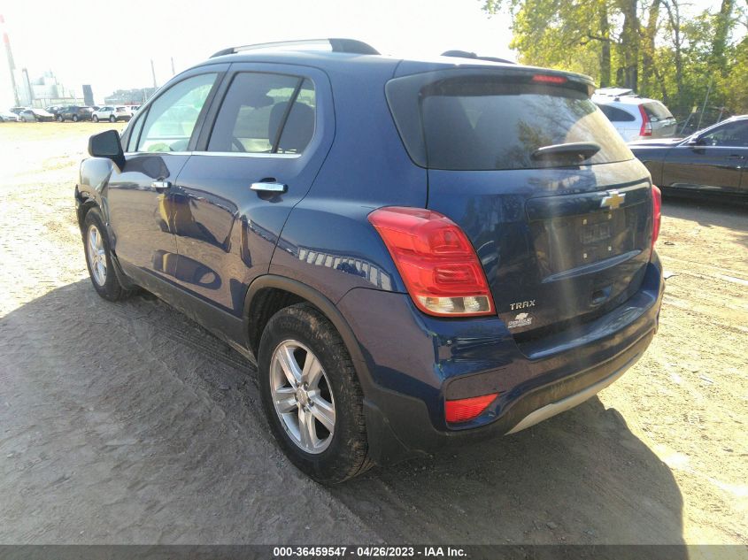 2017 CHEVROLET TRAX LT - 3GNCJLSB4HL219561