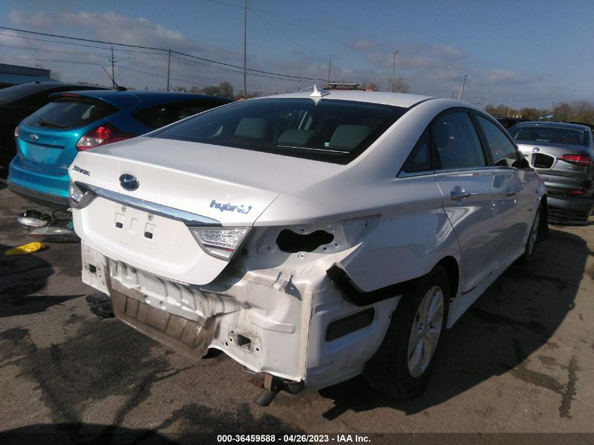 2014 HYUNDAI SONATA HYBRID - KMHEC4A48EA117571