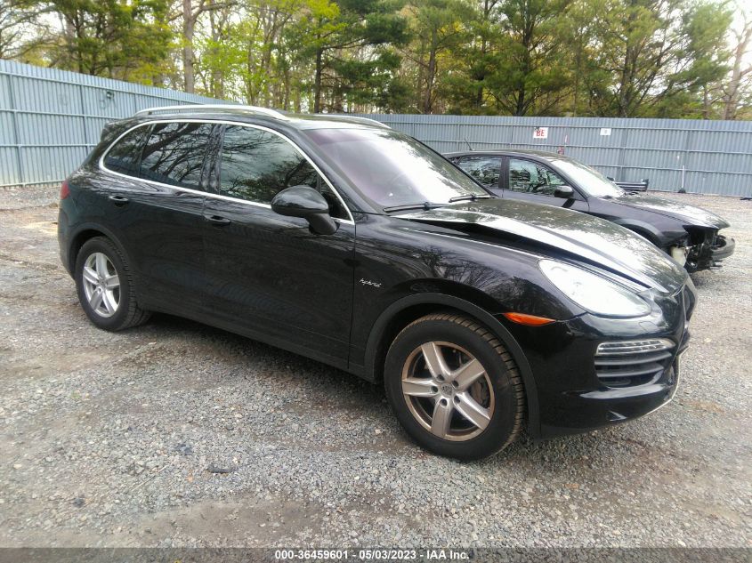 2014 PORSCHE CAYENNE S HYBRID - WP1AE2A20ELA50628
