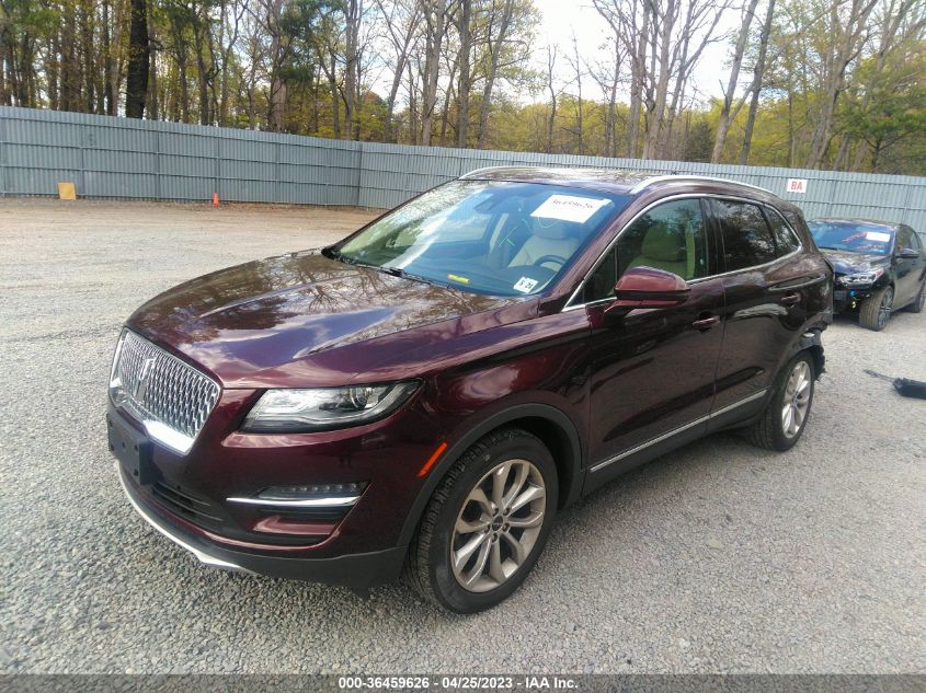 2019 LINCOLN MKC SELECT - 5LMCJ2D92KUL34419