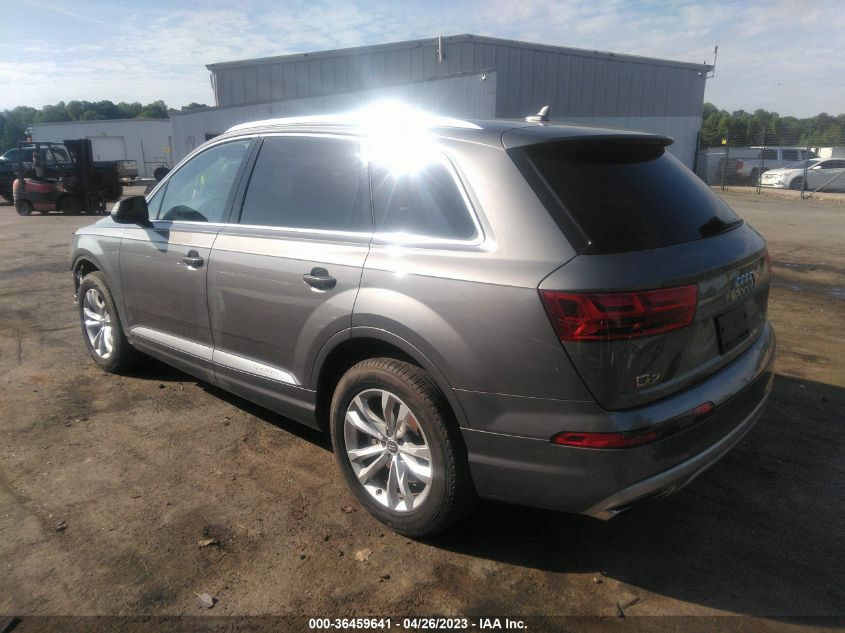 2017 AUDI Q7 PREMIUM PLUS - WA1LAAF77HD027263