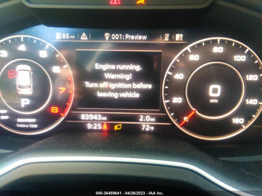 2017 AUDI Q7 PREMIUM PLUS - WA1LAAF77HD027263