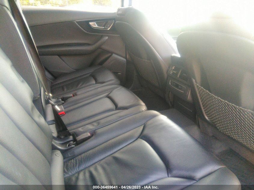 2017 AUDI Q7 PREMIUM PLUS - WA1LAAF77HD027263