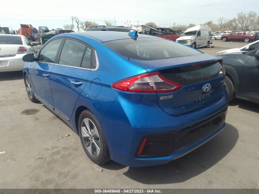 2018 HYUNDAI IONIQ ELECTRIC LIMITED KMHC05LH5JU029947