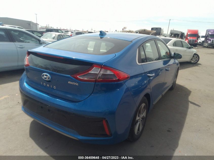 2018 HYUNDAI IONIQ ELECTRIC LIMITED KMHC05LH5JU029947