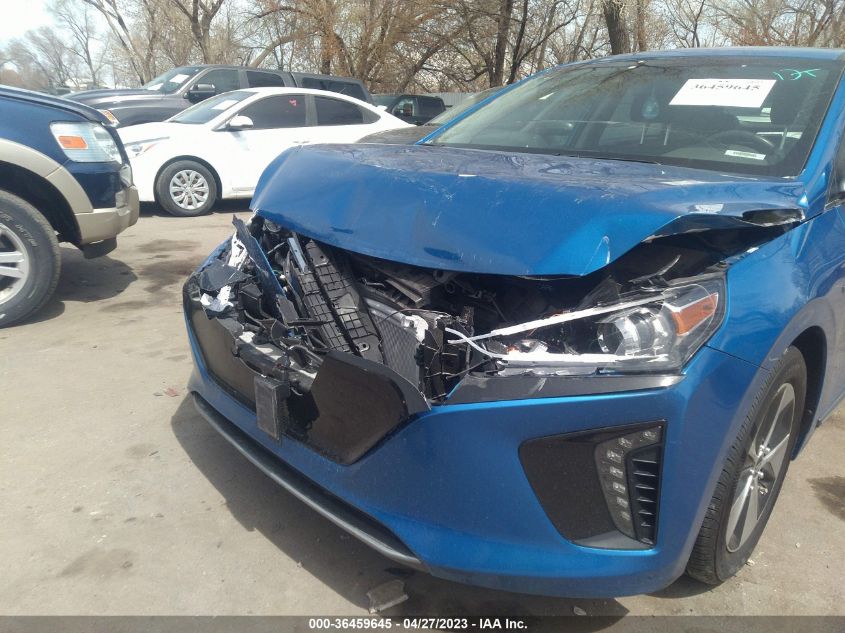 2018 HYUNDAI IONIQ ELECTRIC LIMITED KMHC05LH5JU029947