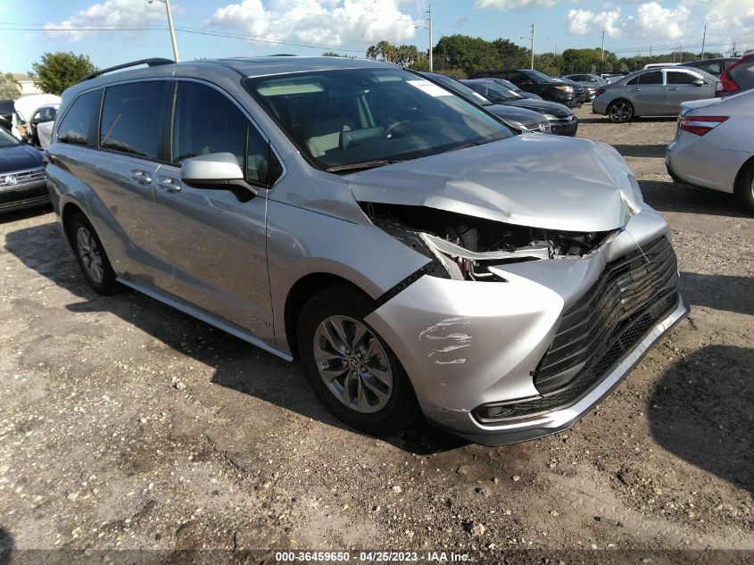 2021 TOYOTA SIENNA LE - 5TDBSKFC5MS010042