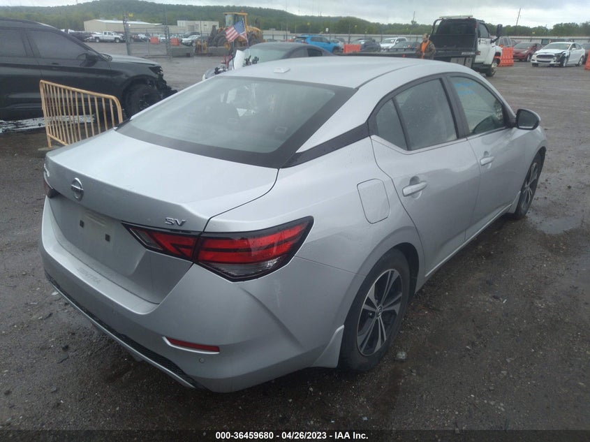 VIN 3N1AB8CV9MY241798 2021 NISSAN SENTRA SV