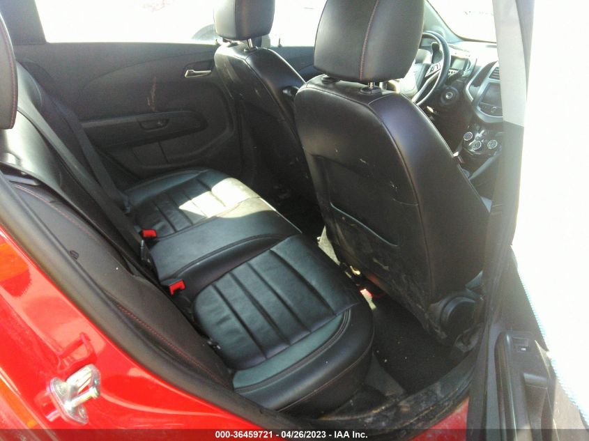 2013 CHEVROLET SONIC RS - 1G1JH6SB4D4114153