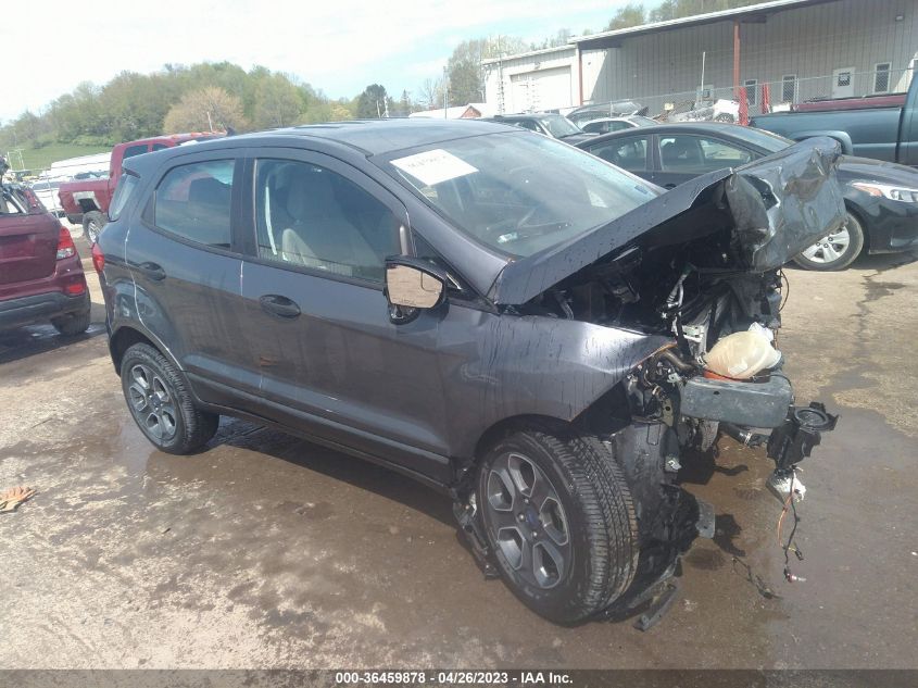 2021 FORD ECOSPORT S - MAJ6S3FL2MC439072