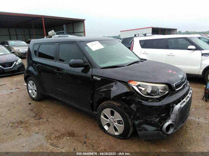2016 KIA SOUL BASE - KNDJN2A21G7394255
