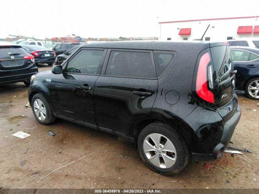 2016 KIA SOUL BASE - KNDJN2A21G7394255