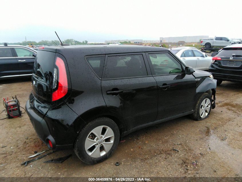 2016 KIA SOUL BASE - KNDJN2A21G7394255