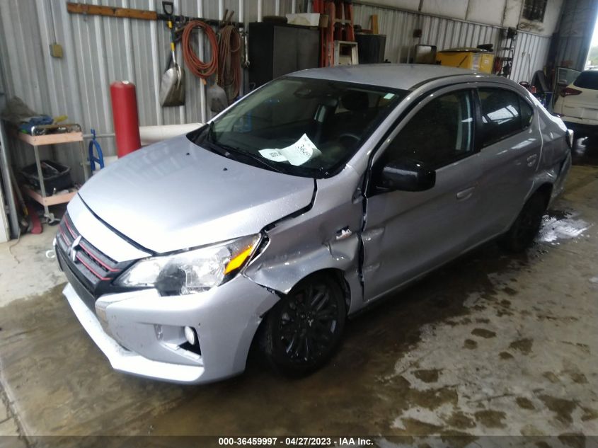 2022 MITSUBISHI MIRAGE G4 ES/LE/BLACK EDITION - ML32FUFJ5NHF05402