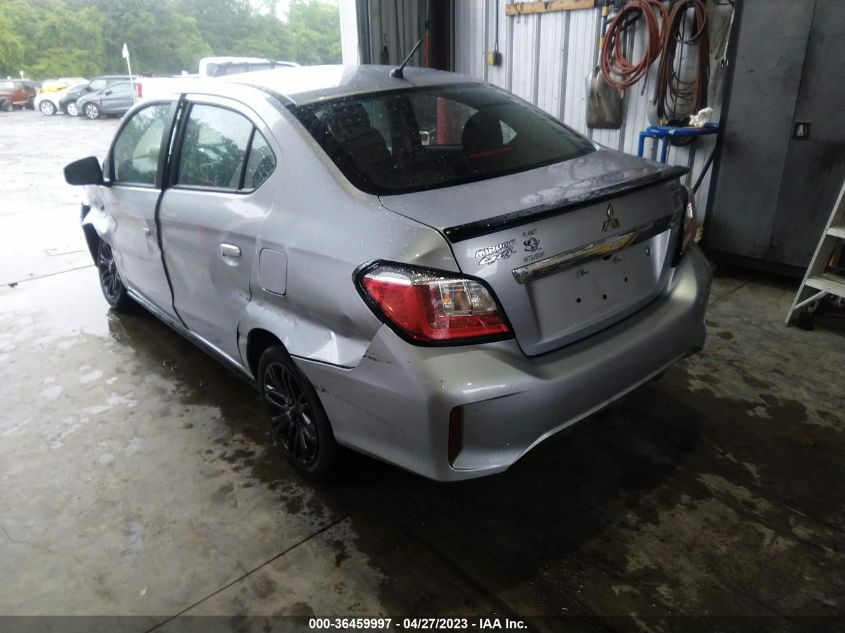 2022 MITSUBISHI MIRAGE G4 ES/LE/BLACK EDITION - ML32FUFJ5NHF05402