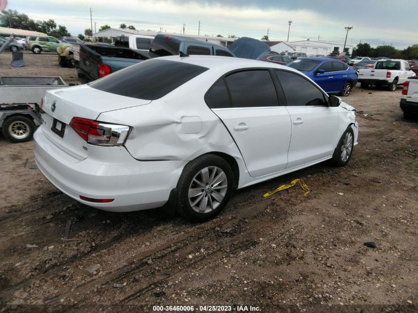 2015 VOLKSWAGEN JETTA SEDAN 1.8T SE W/CONNECTIVITY - 3VWD17AJ3FM302173