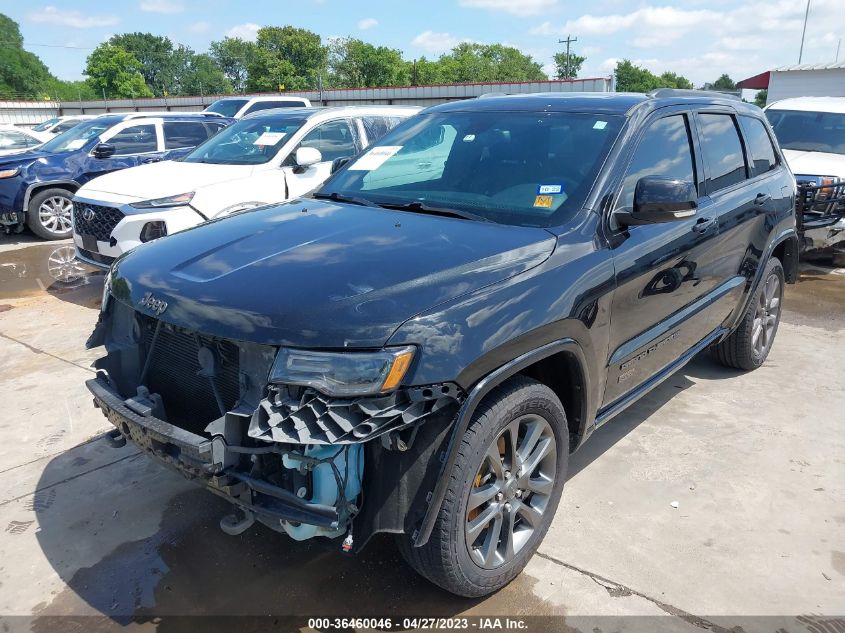 2016 JEEP GRAND CHEROKEE LIMITED 75TH ANNIVERSARY - 1C4RJEBG7GC453438
