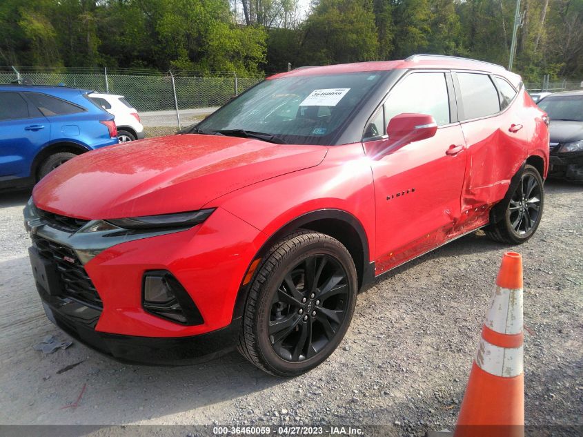 2022 CHEVROLET BLAZER RS - 3GNKBERS3NS213178